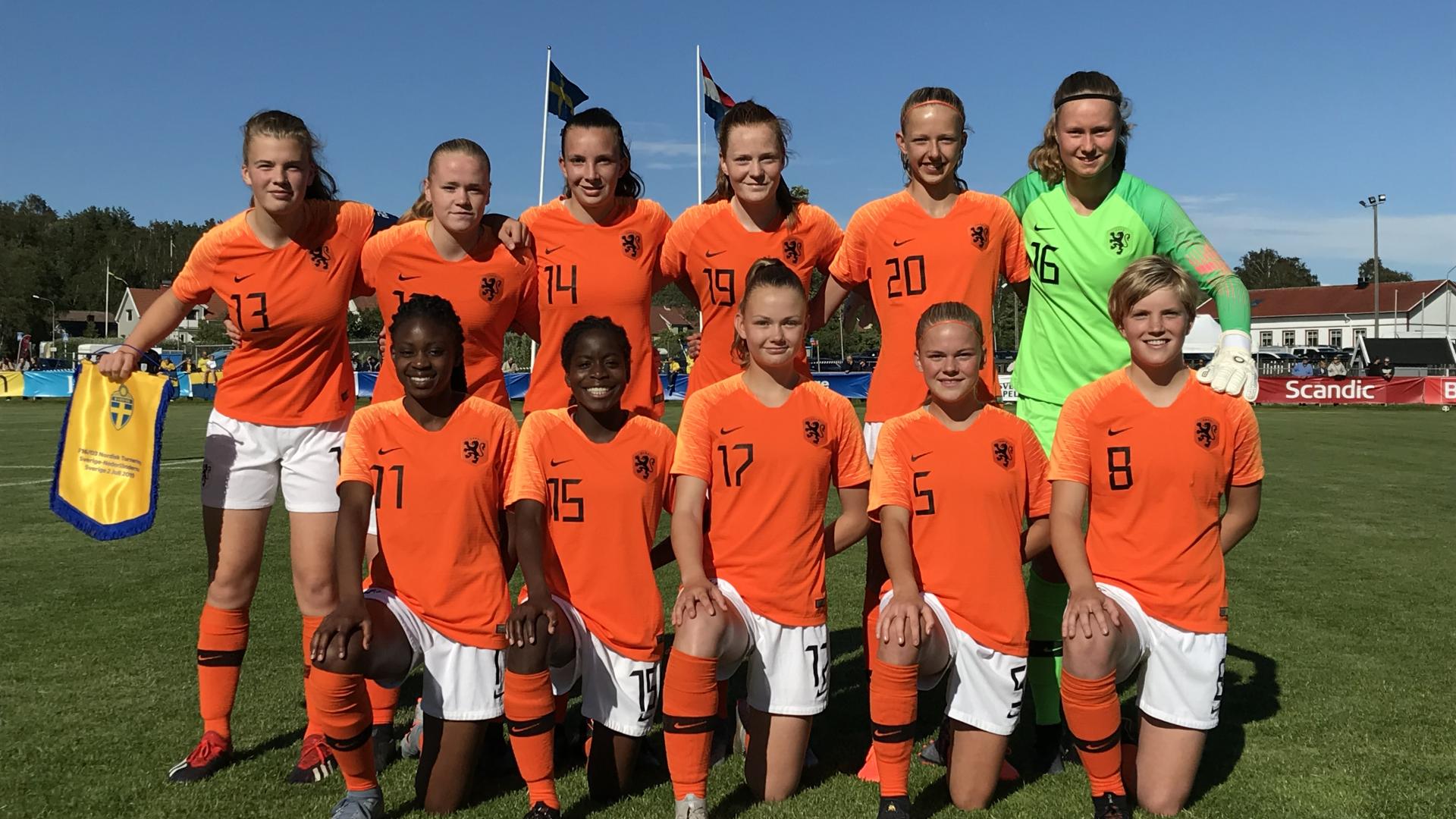 Valse start Oranje onder 16 op Nordic Tournament OnsOranje